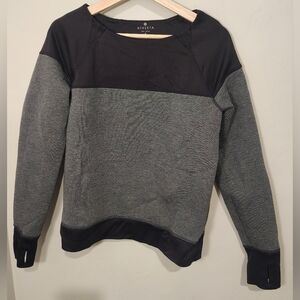 Athleta Fuse Scuba Long Sleeve Workout Top